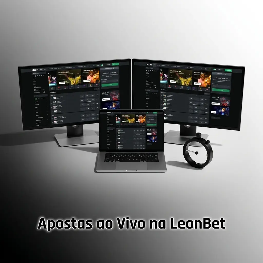 Apostas ao vivo na LeonBet com odds dinâmicas, cashout e estatísticas em tempo real para futebol, tênis e mais