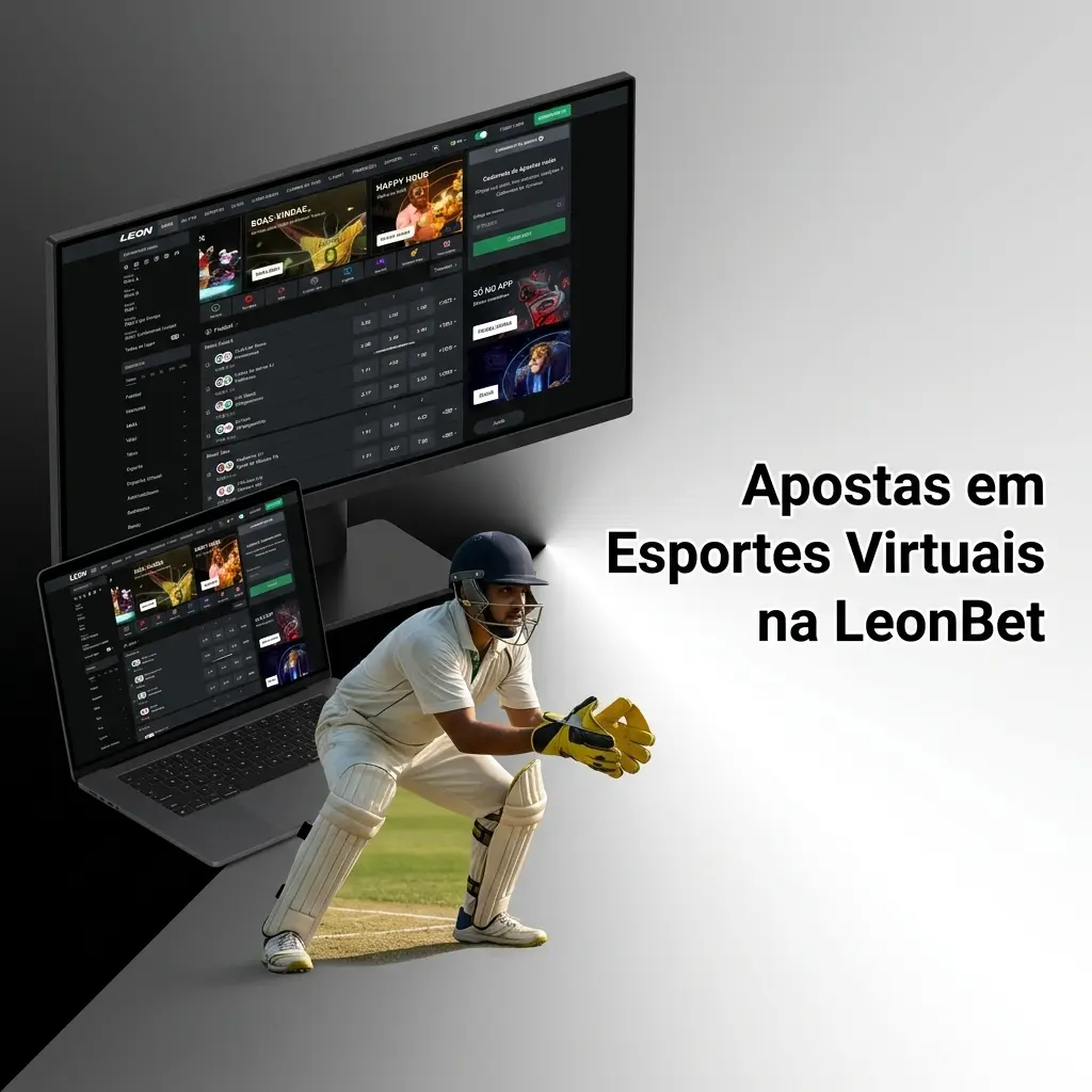 Apostas em esportes virtuais na LeonBet: futebol, tênis, basquete e corridas disponíveis 24h