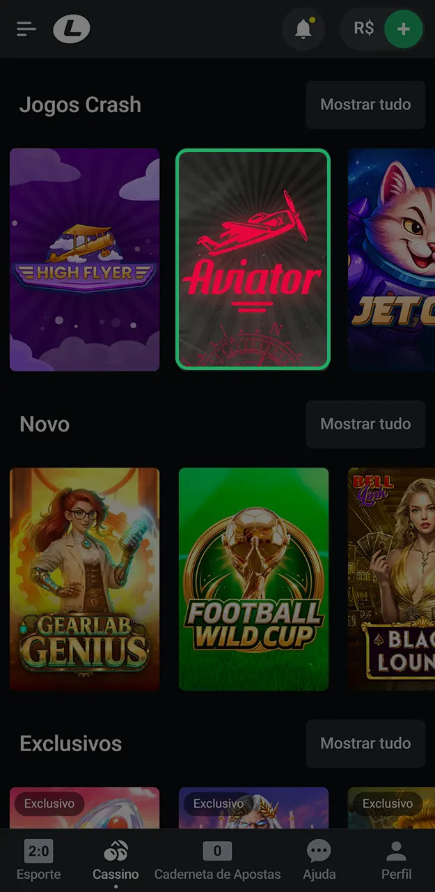 Encontre o jogo Aviator no LeonBet.