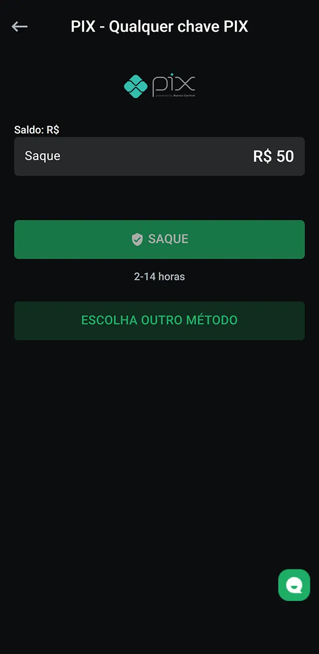 Preencha os dados bancários antes de sacar fundos na LeonBet.